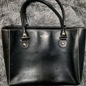 Black leather Kate Spade bag